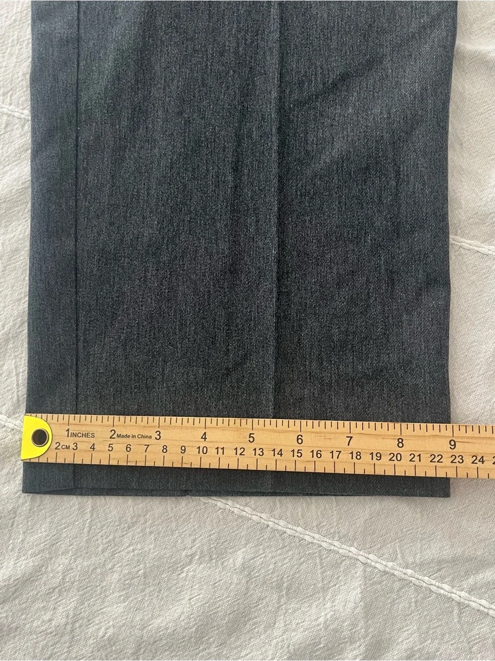 Dockers Mens Pleated Front Classic Fit Pants 38x29 Grey Grandpacore Preppy